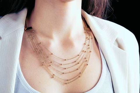 Royal Blue Sapphire Studded Pearls Necklace Set Explained With Sapphire and Pearl Details